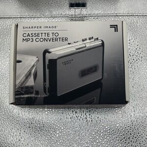 Sharper Image Cassette To MP3 Converter Grey